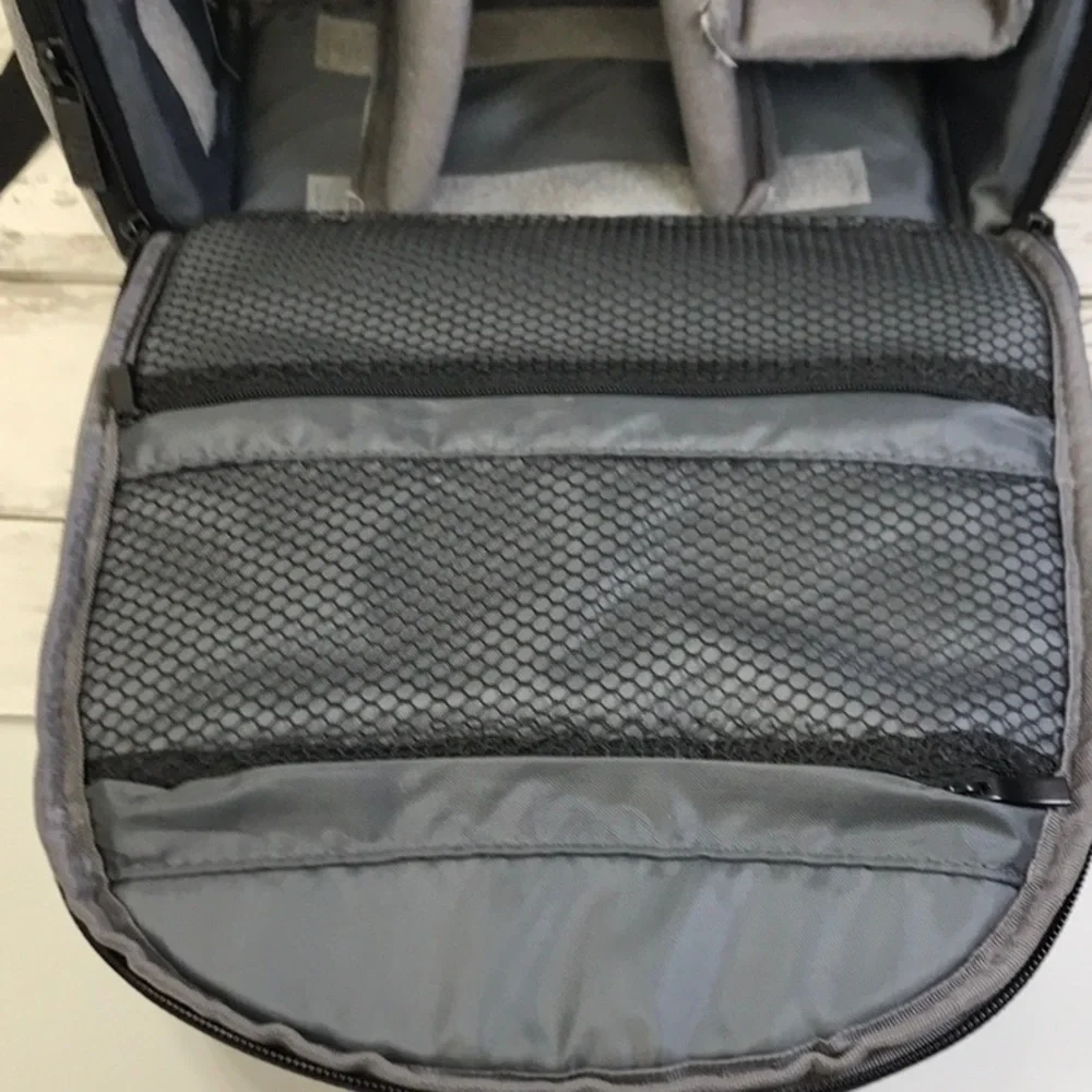 USA Gear Gray and Black Camera Backpack Bag